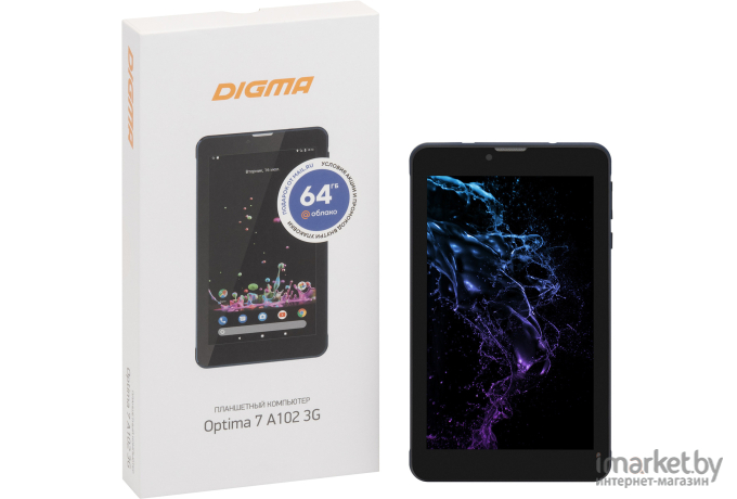 Планшет Digma Optima 7 A102 3G (темно-синий)