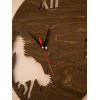 Настенные часы Woodary 30см венге (2045)
