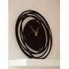 Настенные часы Woodary 40см чёрный (2014)