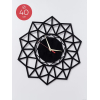 Настенные часы Woodary 40см чёрный (2026)