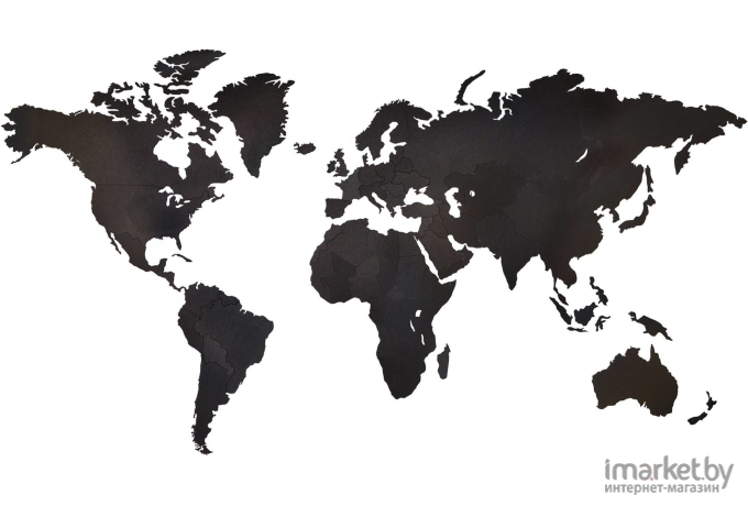 Панно Woodary Карта мира L (3151)