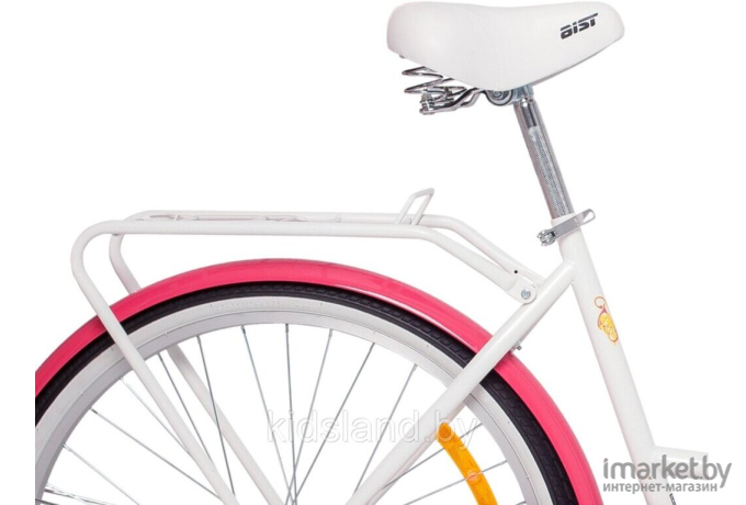 Велосипед AIST Avenue 26 бело-розовый 2022