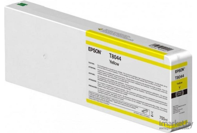 Картридж струйный Epson желтый (C13T804400)