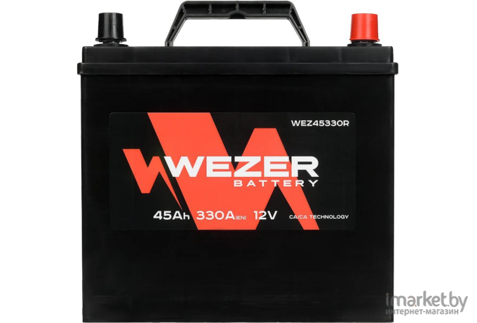 Автомобильный аккумулятор Wezer WEZ45330R