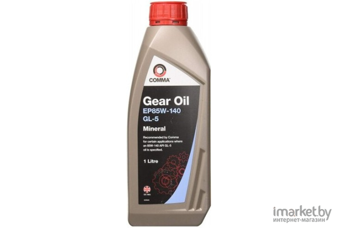 Трансмиссионное масло Comma GEAR OIL EP 85W140 1л (HMG1L)