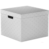 Коробка с крышкой Handy Home Орнамент 32х32х25 серый