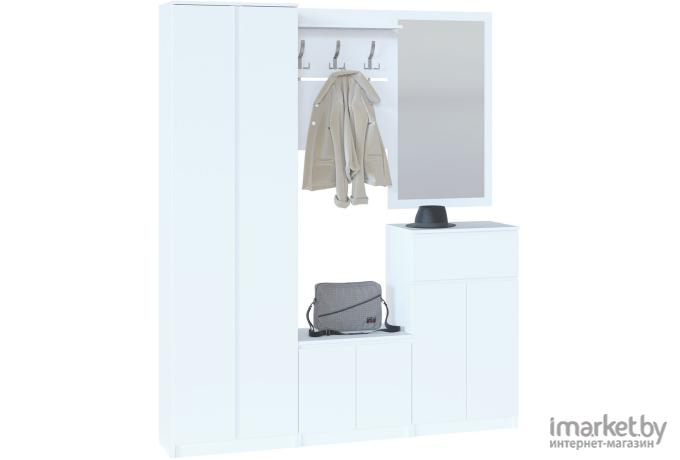 Шкаф для одежды Сокол ШО-4 белый