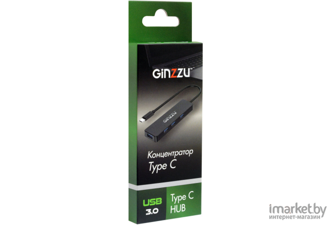 USB-хаб Ginzzu GR-791UB