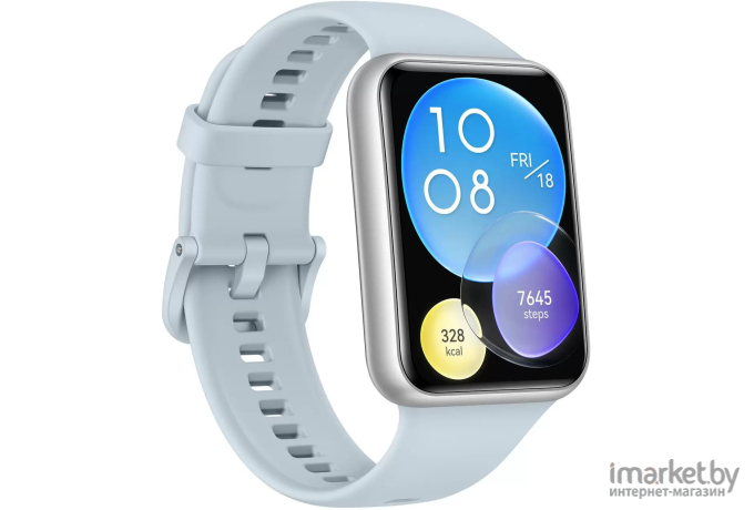 Смарт-часы Huawei Watch FIT 2 Active серо-голубой (YDA-B09S)