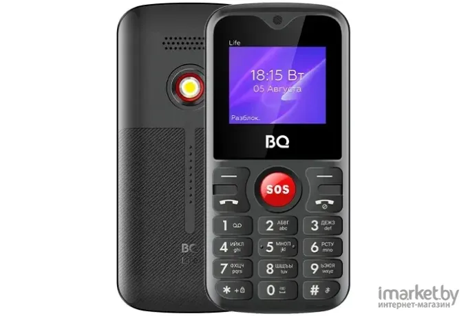 Мобильный телефон BQ Life BQ-1853 Black/Red