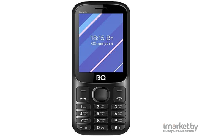 Мобильный телефон BQ Step XL+ BQ-2820 черный