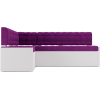 Кухонный диван Mebel-Ars Ганновер 208х82 левый фиолетовый (М11-10-18)