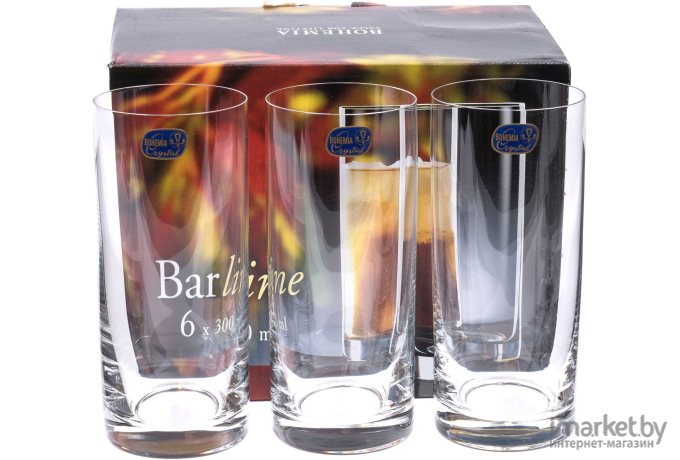 Набор стаканов Bohemia Barline (25089/300)