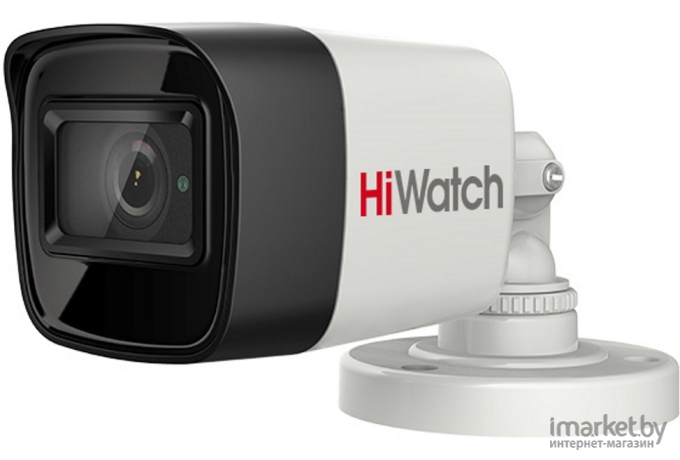 Камера видеонаблюдения аналоговая HiWatch DS-T500A 2.8мм