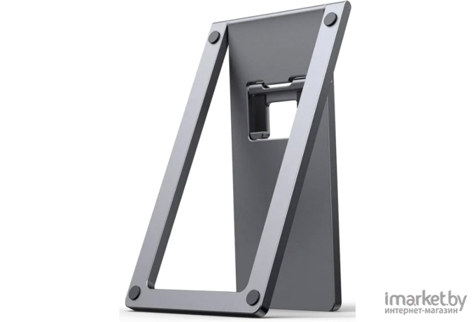 Подставка для смартфона Baseus Foldable Metal Desktop Holder (LUKP000013) Gray