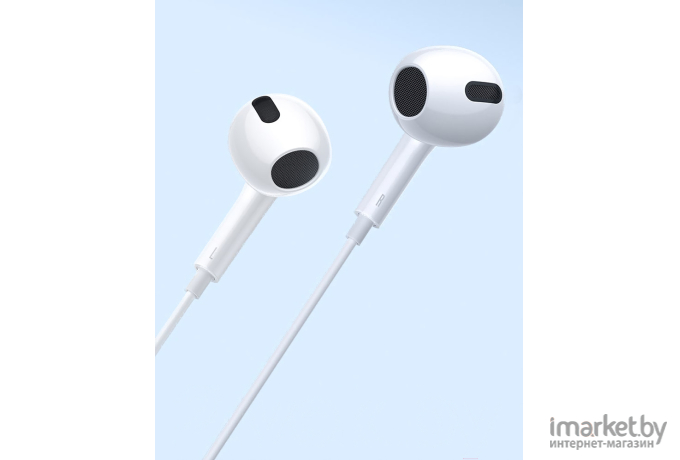 Наушники Baseus NGCR020002 Encok 3.5mm lateral in-ear Wired Earphone H17 White