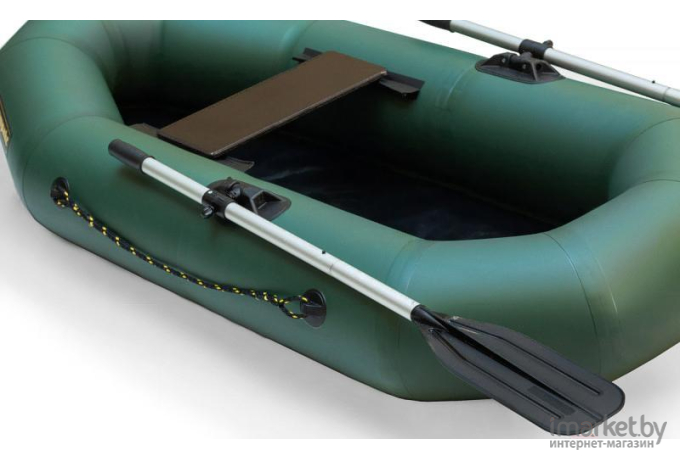 Надувная лодка Leader Boats Компакт-200-М зеленый (2002021)