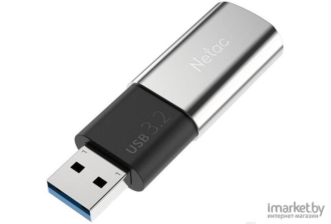 USB Flash-накопитель Netac NT03US2N-512G-32SL Black/Silver