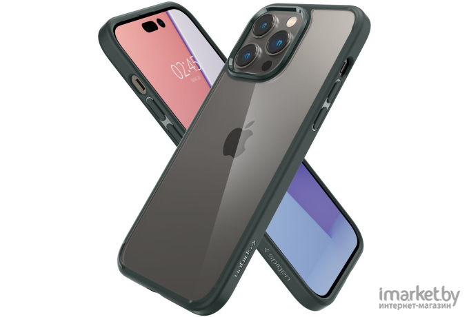 Чехол для телефона Spigen Ultra Hybrid iPhone 14 Pro Max Abyss Green (ACS04821)