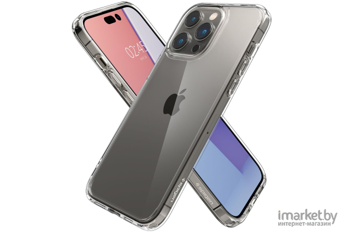 Чехол для телефона Spigen Ultra Hybrid iPhone 14 Pro Max Crystal Clear (ACS04816)