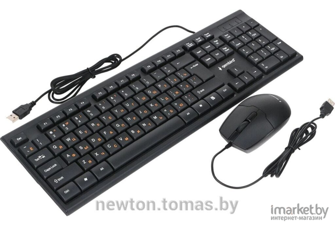 Комплект клавиатура + мышь Gembird KBS-9150 черный (270739)