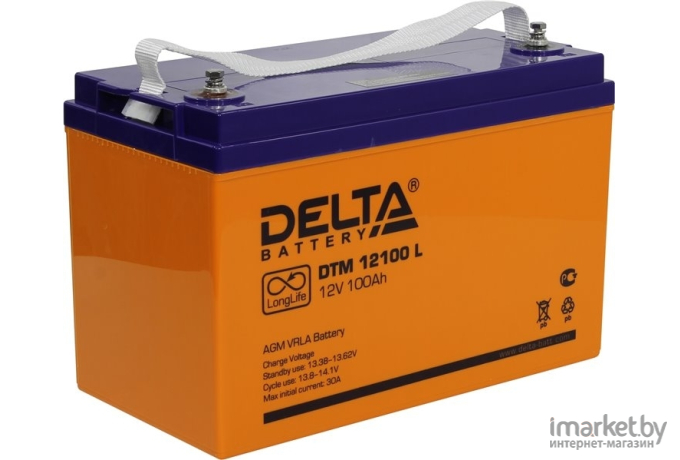 Аккумулятор для ИБП Delta DTM 12100 L 12V/100Ah