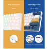Беспроводная клавиатура Royal Kludge RK61 Plus White (USB/2.4 GHz/Bluetoth, RGB, Hot Swap, Brown switch)