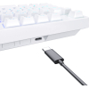 Беспроводная клавиатура Royal Kludge RK87 White (USB/2.4 GHz/Bluetoth, RGB, Hot Swap, Red switch)