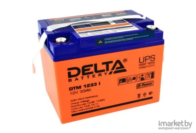Аккумулятор для ИБП DELTA DTM 1233 I 12V/33Ah
