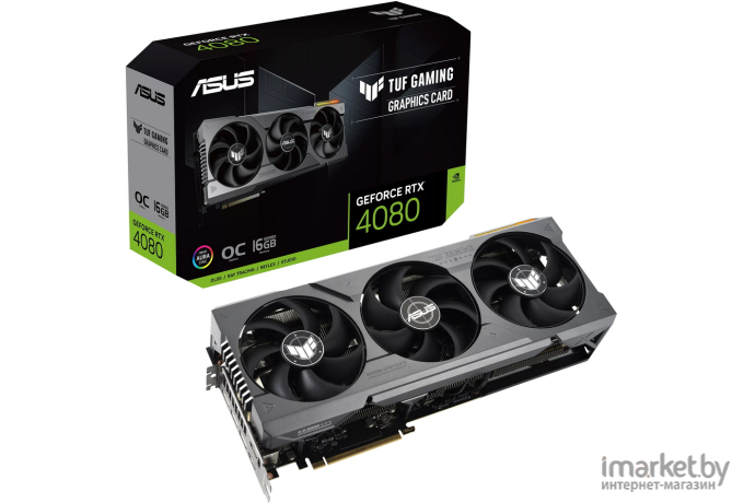 Видеокарта Asus TUF Gaming GeForce RTX 4080 16GB GDDR6X OC Edition (TUF-RTX4080-O16G-GAMING)