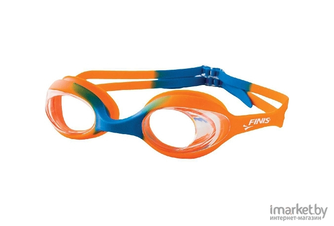 Очки для плавания Finis Swimmies Goggles Orange Blue/Clear Junior (3.45.011.129)