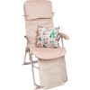 Кресло-шезлонг с матрасом и подушкой HAUSHALT Nika HHK7/SN песочный
