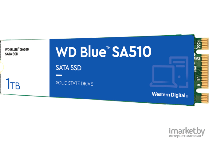 SSD-накопитель WD Blue SA510 500GB (WDS500G3B0B)