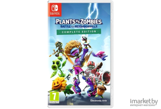 Игра для приставки Nintendo Plants vs. Zombies: Battle For Neighborville Complete Edition NS EU Pack RU Subtitles (5030932123831)