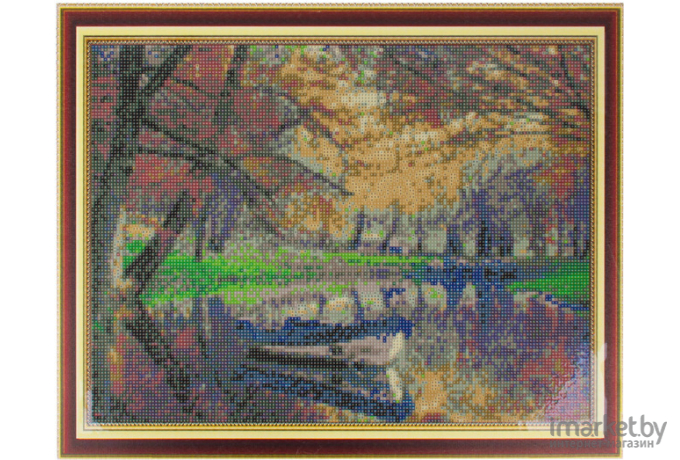 Алмазная живопись Darvish Осенний парк (DV-12413-54)