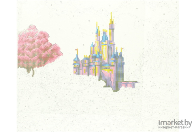Алмазная раскраска Darvish Сказочный замок (DV-13070-8)