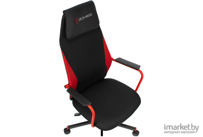 Кресло игровое Zombie ONE RED черный/красный