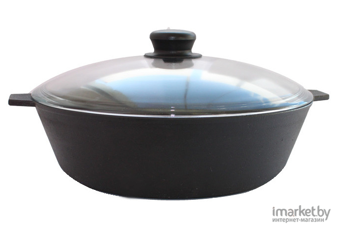 Сковорода Камская посуда с крышкой 28см (У8082)