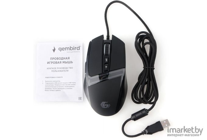 Игровая мышь Gembird MG-590 черный