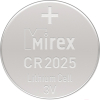 Батарейка Mirex CR2025 (23702-CR2025-E1)