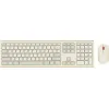Комплект клавиатура+мышь Acer OCC200 бежевый/коричневый (ZL.ACCEE.004)