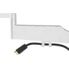 Кронштейн для телевизора Hama Fullmotion Extra-long Arm черный/белый (00118082)