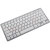 Комплект клавиатура и мышь KBS-7001 серебристый/белый