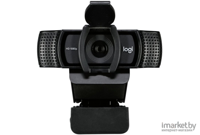 Камера Web Logitech HD Pro Webcam C920S черный 3Mpix (960-001257)