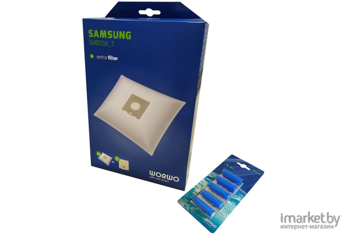 Комплект пылесборников Worwo SMB01LUZ40_T для Samsung VP95B VP77 40 шт