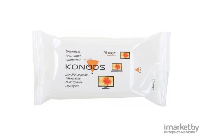 Влажные салфетки Konoos KSN-15 15шт
