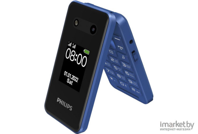 Мобильный телефон Philips E2602 Xenium синий (CTE2602BU/00)