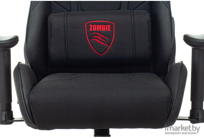 Кресло игровое Zombie Thunder 1 B черный/карбон