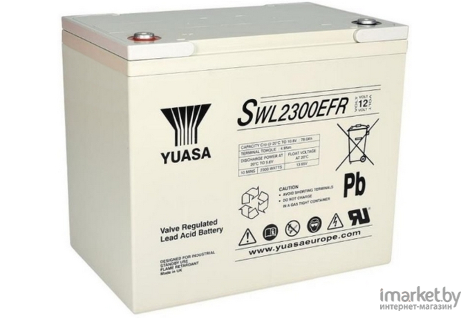 Аккумуляторная батарея YUASA SWL2300-12FR 12V/78Ah