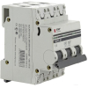Автоматический выключатель EKF PROxima ВА 47-63 3Р 16А (С) 4,5kA (mcb4763-3-16C-pro)